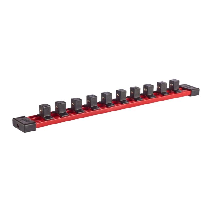 Raíl de transporte para vasos de 1/2", 350mm y 10 clips Milwaukee