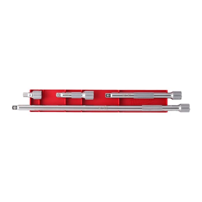 Juego de 4 extensiones de 3/8" Milwaukee