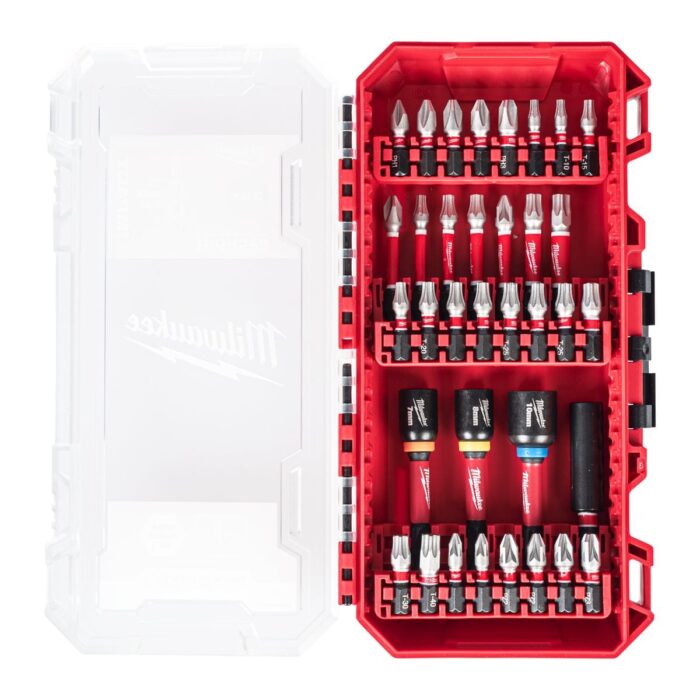 Estuche de 35 piezas Shockwave - ajusta a PACKOUT™ Milwaukee
