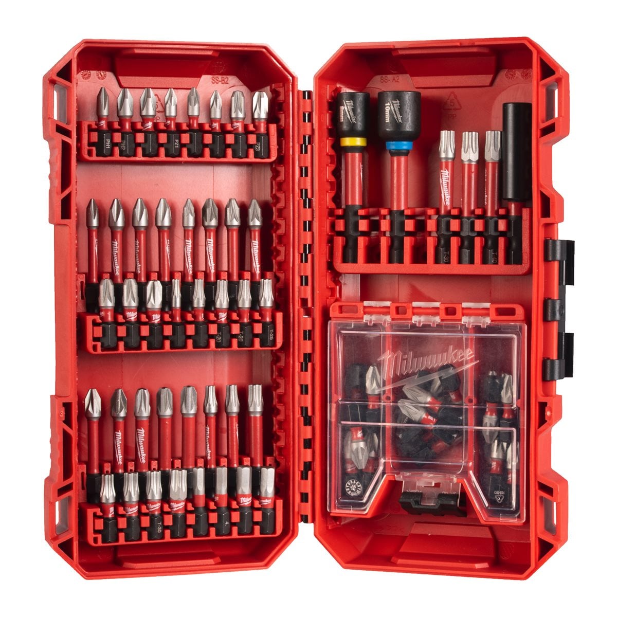 Estuche de 70 piezas Shockwave - ajusta a PACKOUT™ Milwaukee