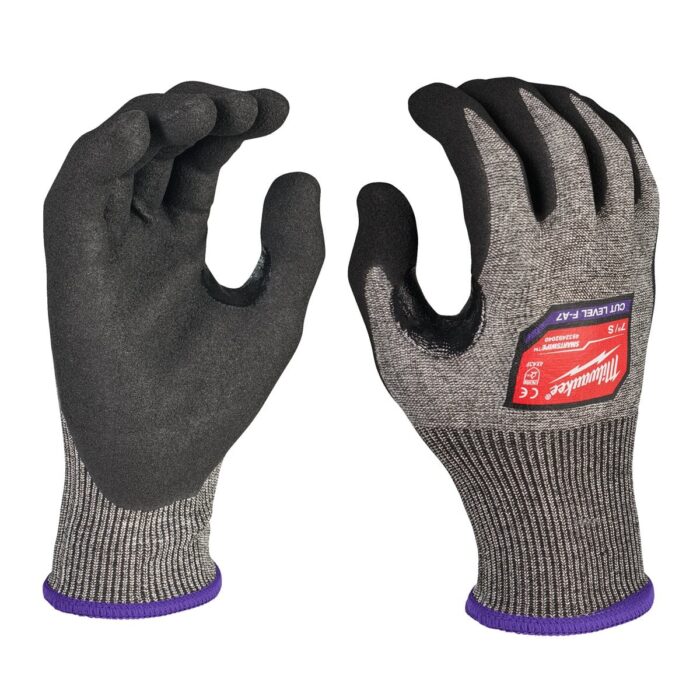 Guantes anticorte nitrilo nivel F de alta destreza - L / 9 -1 par Milwaukee