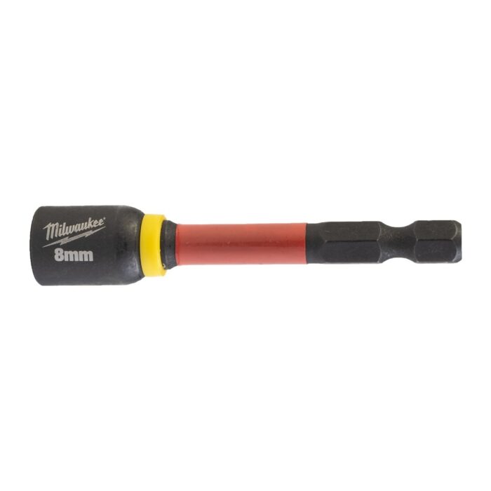 Vaso con eje Hex.1/4" 8x65mm Shockwave Milwaukee