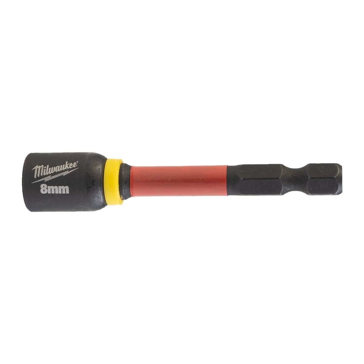 Vaso con eje Hex.1/4" 8x65mm Shockwave Milwaukee
