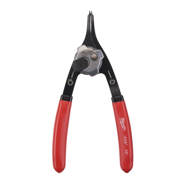 Alicate circlip pequeño 0º punta de 0,9mm Milwaukee