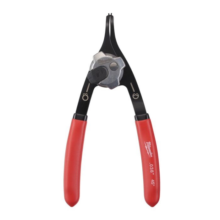 Alicate circlip pequeño 45º punta de 0,9mm Milwaukee