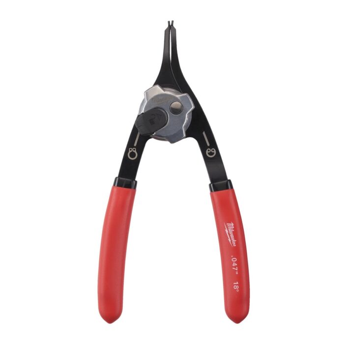 Alicate circlip medio 0º punta de 1,2mm Milwaukee