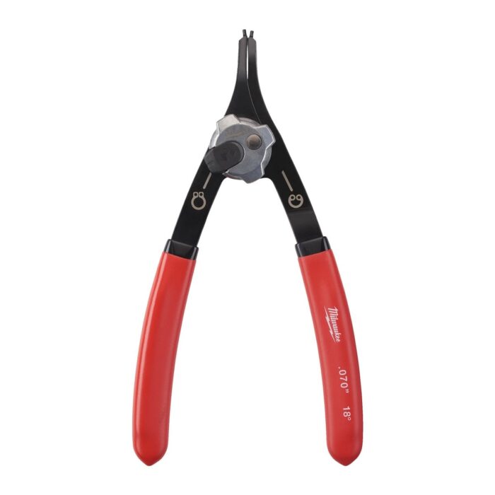 Alicate circlip grande 0º punta de 1,8mm Milwaukee
