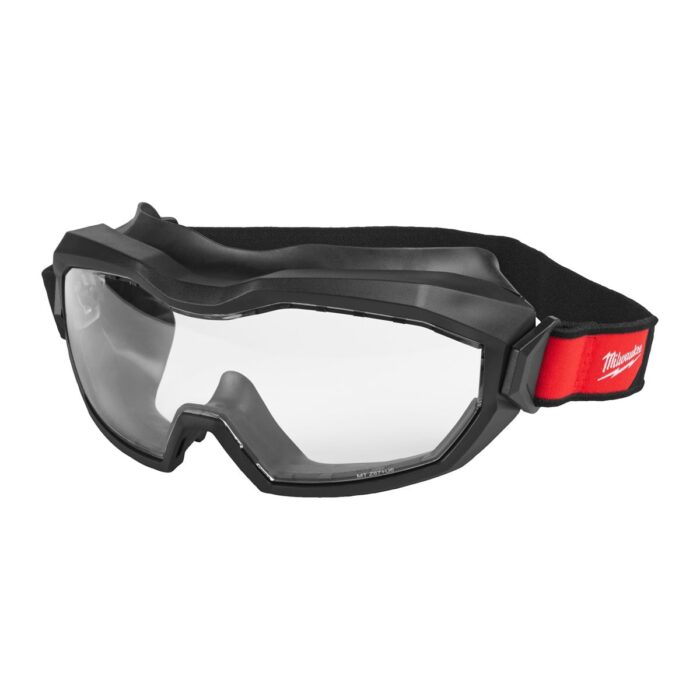 Gafas de proteción panorámicas de perfil alto ventiladas transparentes - 1 pc Milwaukee