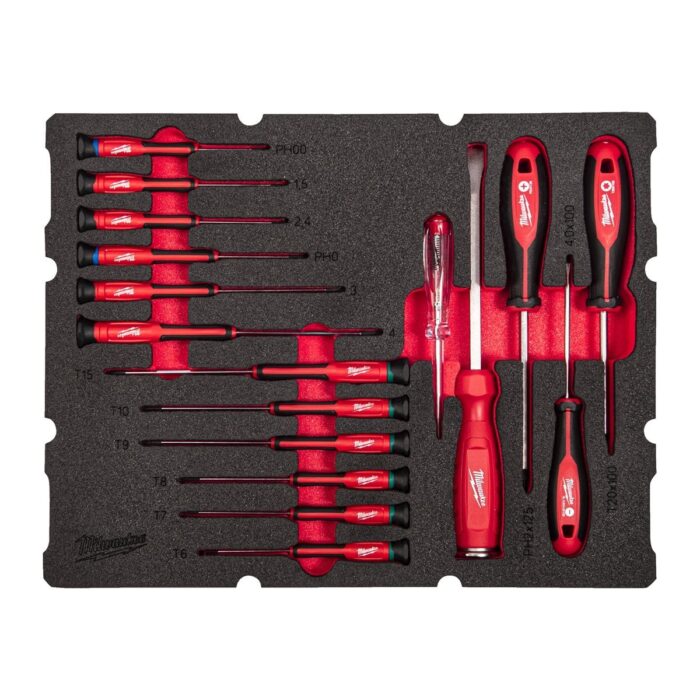 Espuma PACKOUT™ (destornilladores y de precisión) Milwaukee