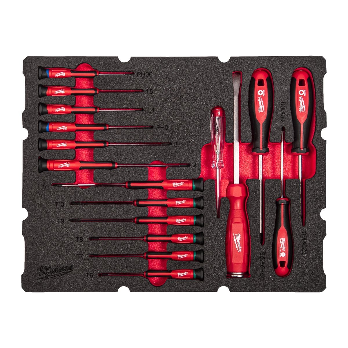 Espuma PACKOUT™ (destornilladores y de precisión) Milwaukee
