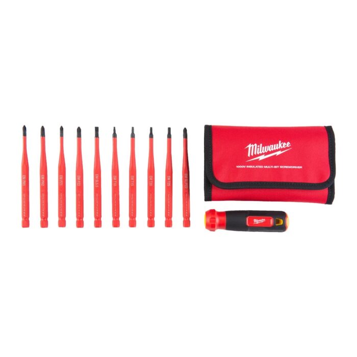 Destornillador portapuntas aislado 10 en 1 Milwaukee
