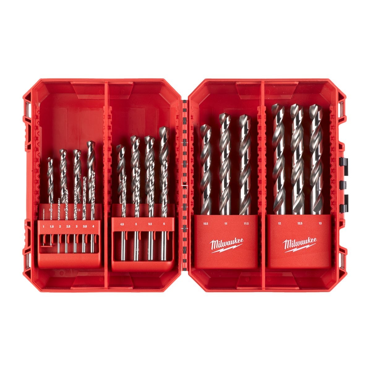 Estuche de 25 brocas thunderweb HSS-g Milwaukee