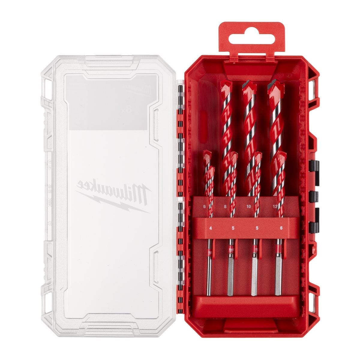 Estuche de super brocas 8 piezas - ajusta a Packout™ Milwaukee