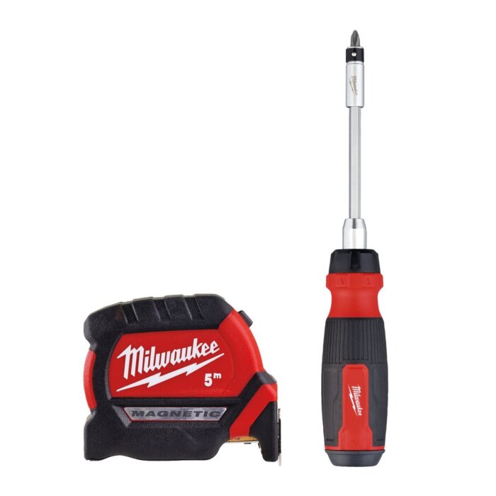 Conjunto de flexometro hq+multipuntas 27 en 1 Milwaukee