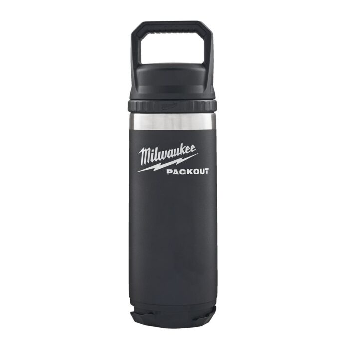 Botella negra PACKOUT™ de 530ml (Pedir múltiplos de 8) Milwaukee
