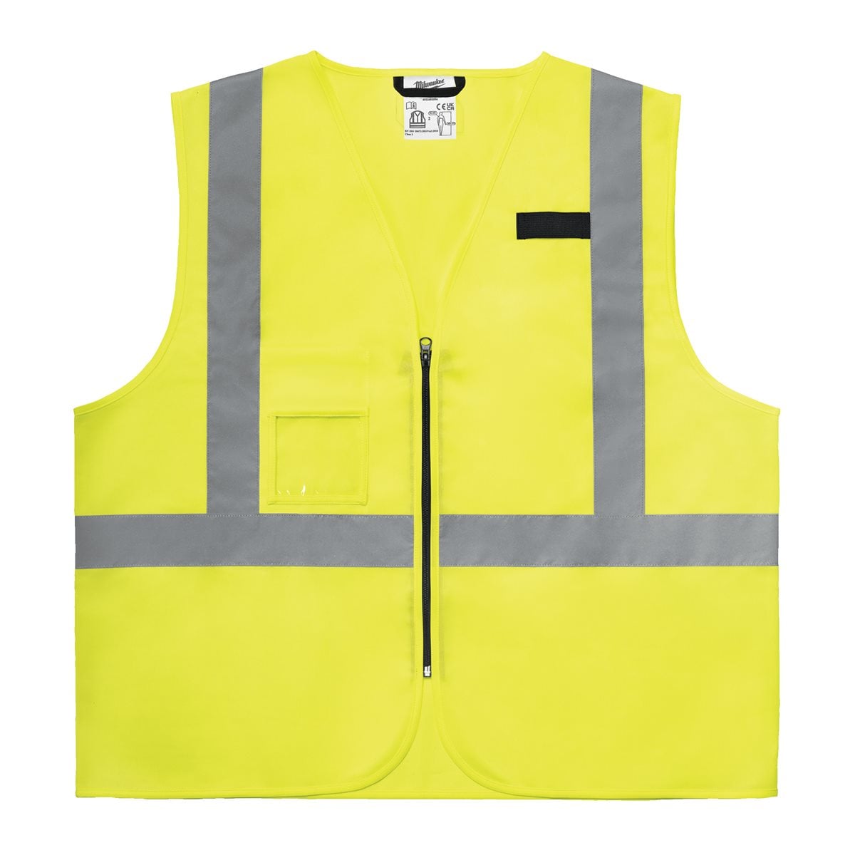 Chaleco alta visibilidad contractor Amarillo - L /XL - 1 ud Milwaukee