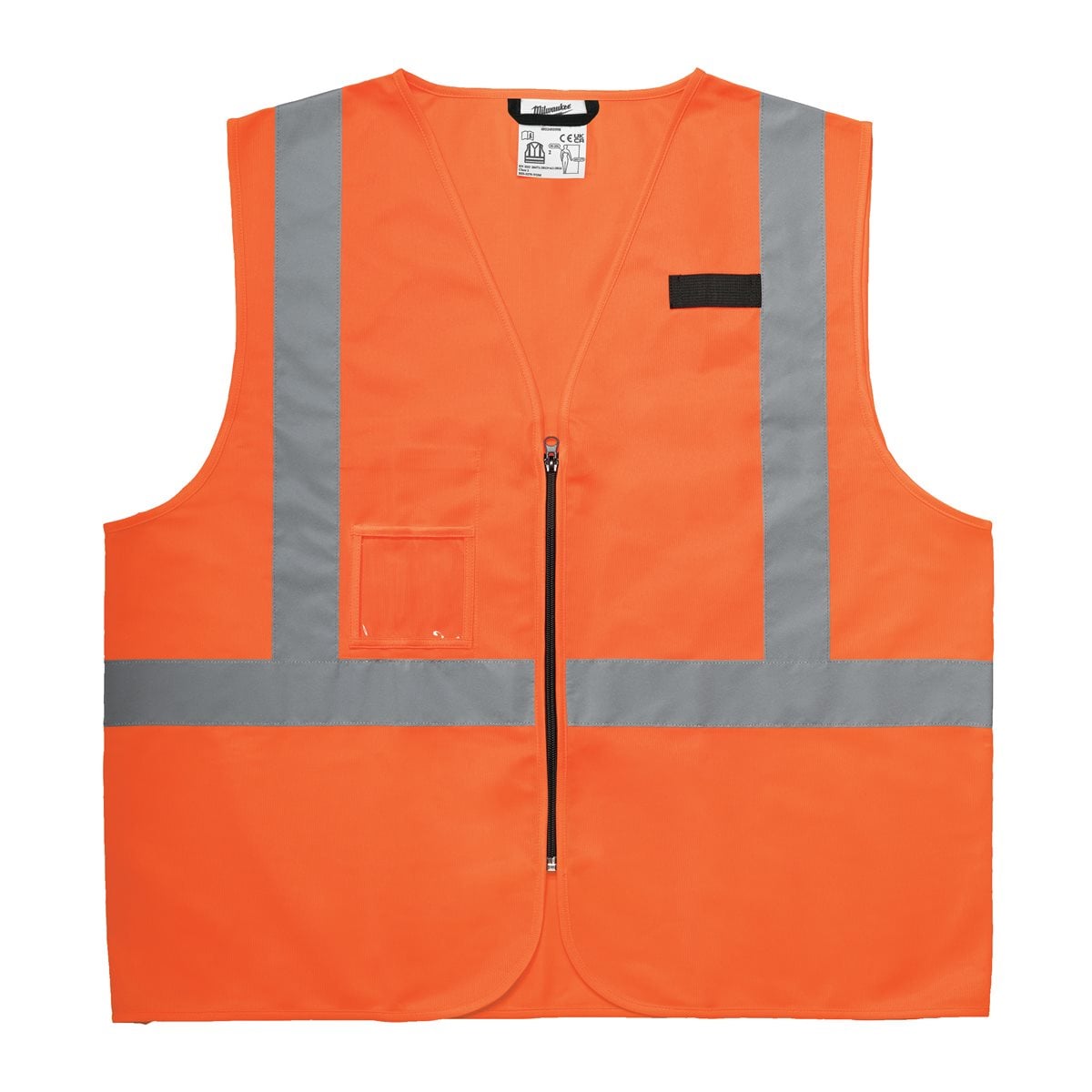 Chaleco alta visibilidad contractor Naranja - 4XL/ 5XL - 1 ud Milwaukee