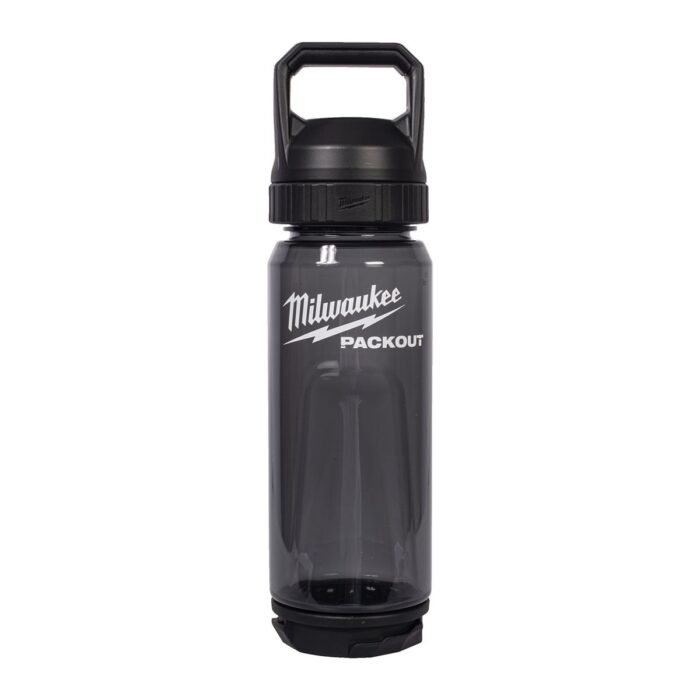 Botella de plástico negra PACKOUT™ de 740ml (Pedir múltiplos de 8) Milwaukee