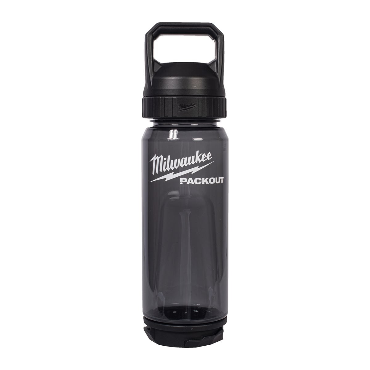Botella de plástico negra PACKOUT™ de 740ml (Pedir múltiplos de 8) Milwaukee