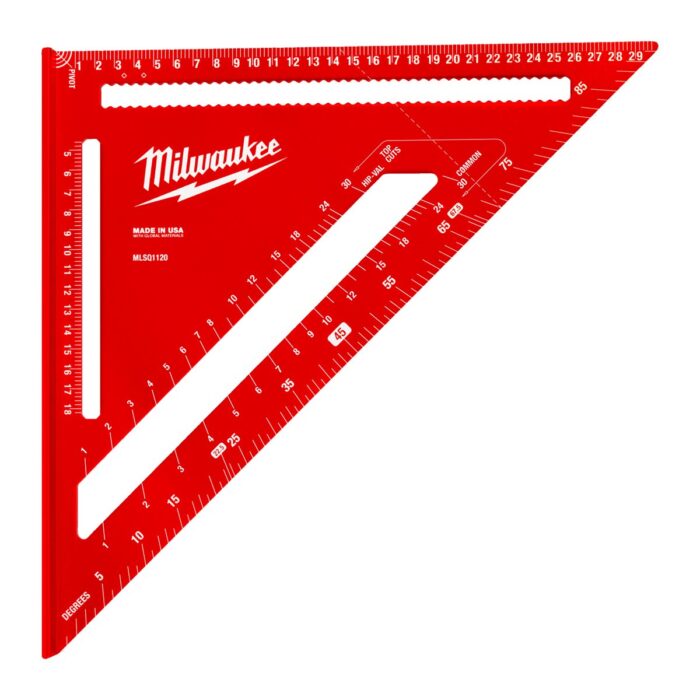 Escuadra carpintero métrica 30x30cm Milwaukee