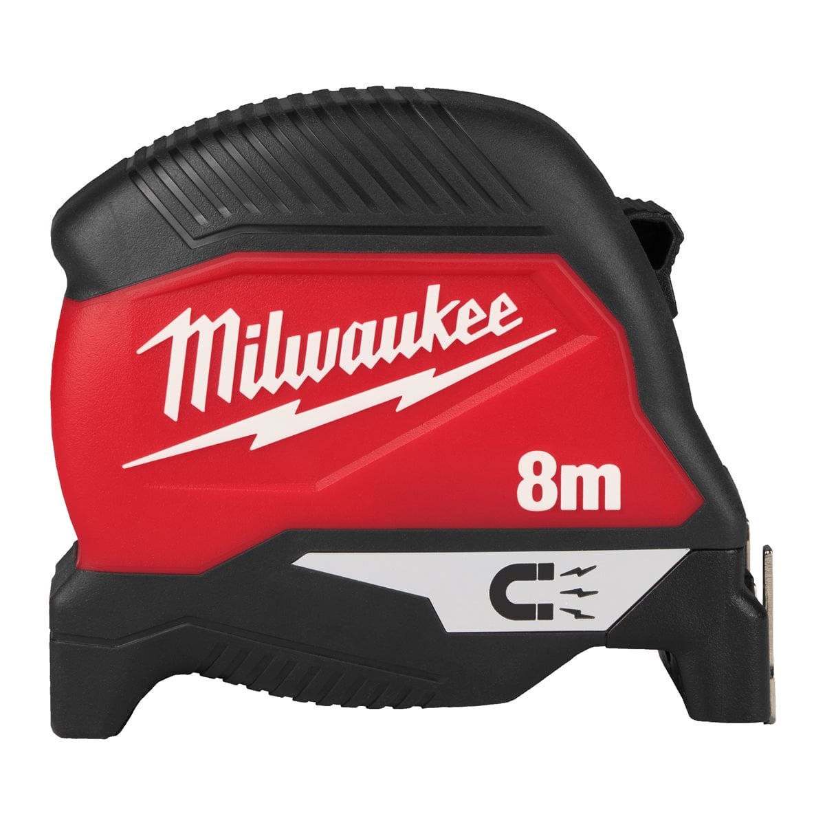 Flexómetro HQ magnético 8m x 30 métrico (pedir en múltiplos de 6) Milwaukee