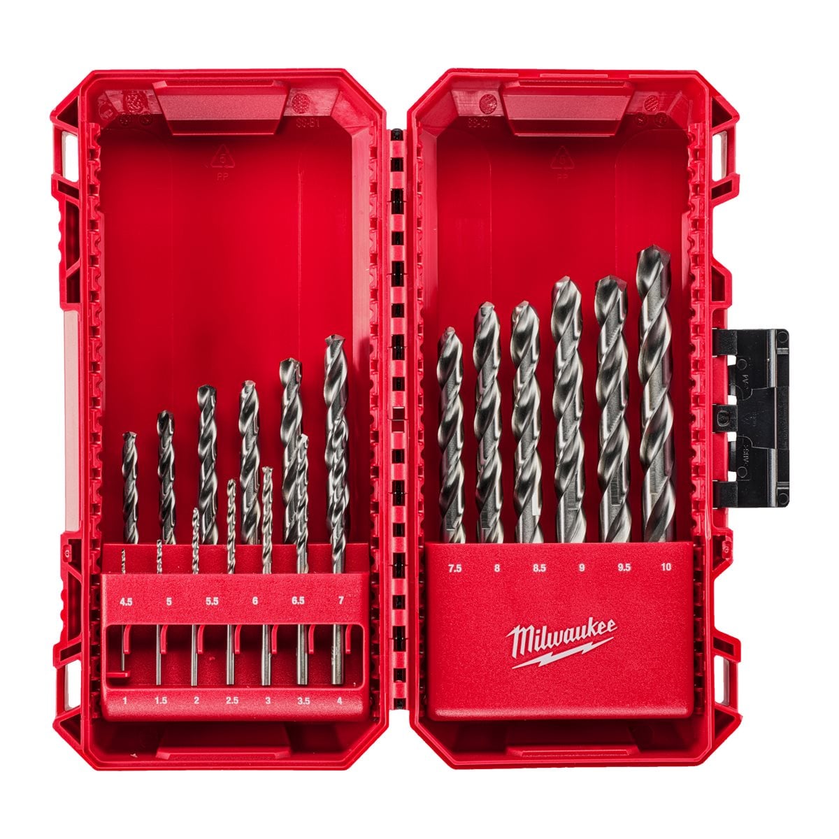 Estuche de 19 brocas Thunderweb HSS-G - ajusta a Packout™ Milwaukee