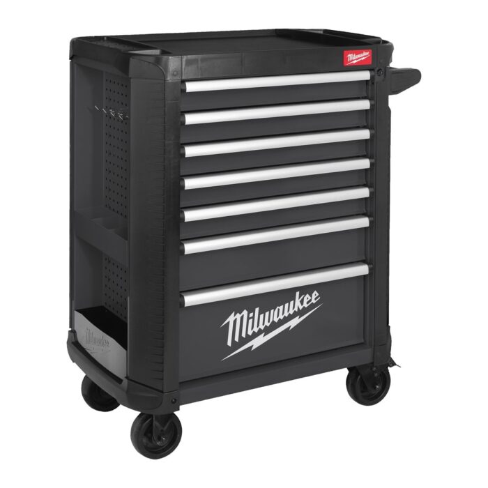 Carro de herramientas gris con 7 cajones TOOLGUARD™ de 78cm Milwaukee