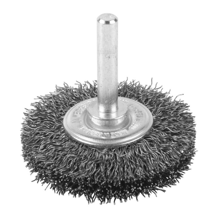 Cepillo Alambre circular ondulado 6mm 50x11 acero 0,3mm - 3uds Milwaukee