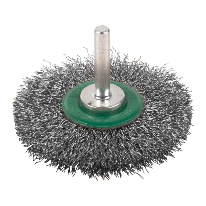 Cepillo Alambre circular ondulado 6mm 70x9 acero INOX. 0,3mm - 3uds Milwaukee