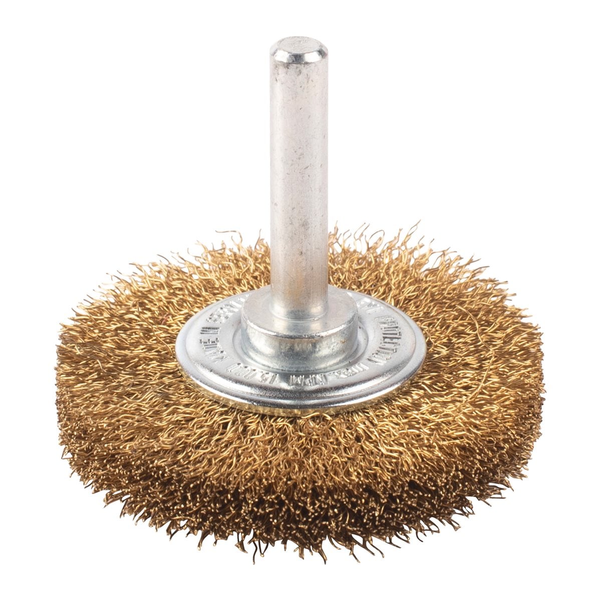 Cepillo Alambre circular ondulado 6mm 50x10 latón 0,2mm - 3uds Milwaukee