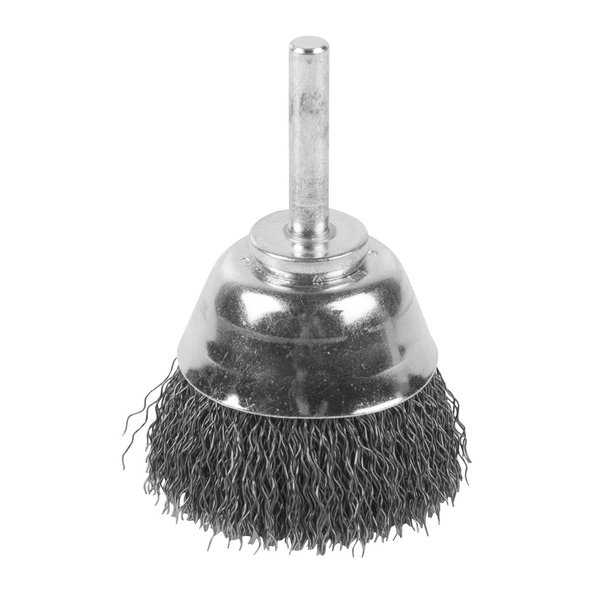 Cepillo Alambre de copa ondulado 6mm 50x20 acero 0,3mm - 3uds Milwaukee