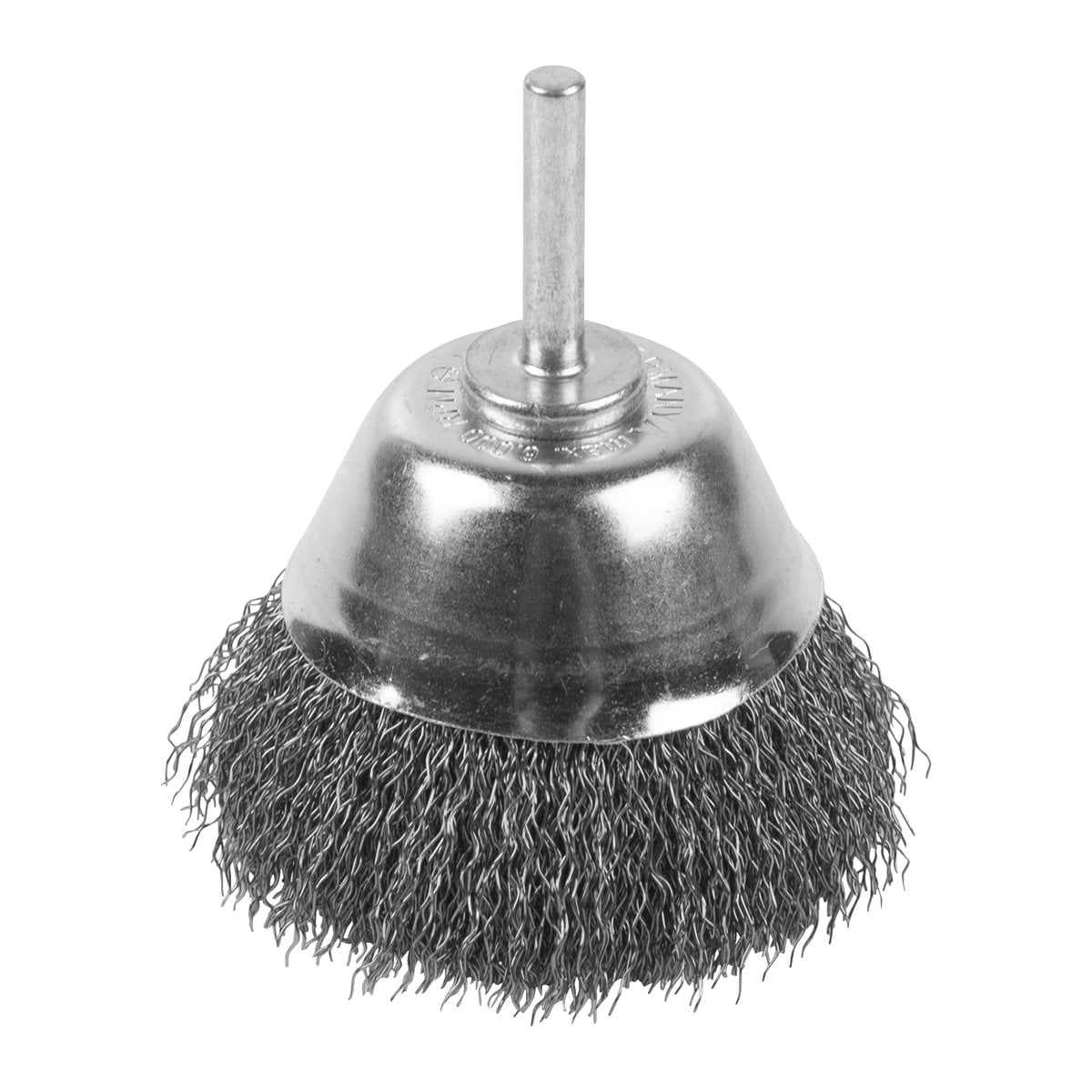 Cepillo Alambre de copa ondulado 6mm 70x25 acero 0,3mm - 2uds Milwaukee