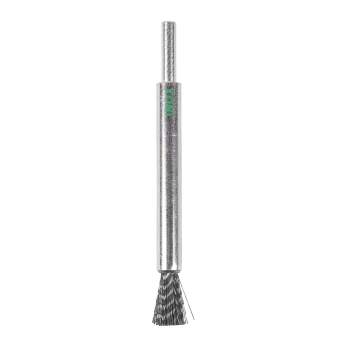 Cepillo Alambre de acabados ondulado 6mm 12x20x120 acero INOX. 0,3mm - 3uds Milwaukee