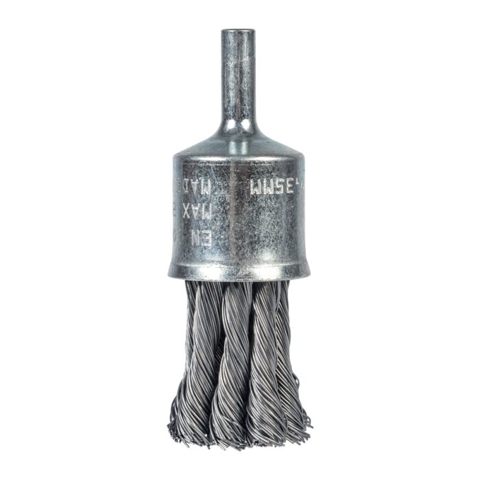 Cepillo Alambre de acabados trenzado 6mm 22x28x72 acero 0,35mm - 3uds Milwaukee