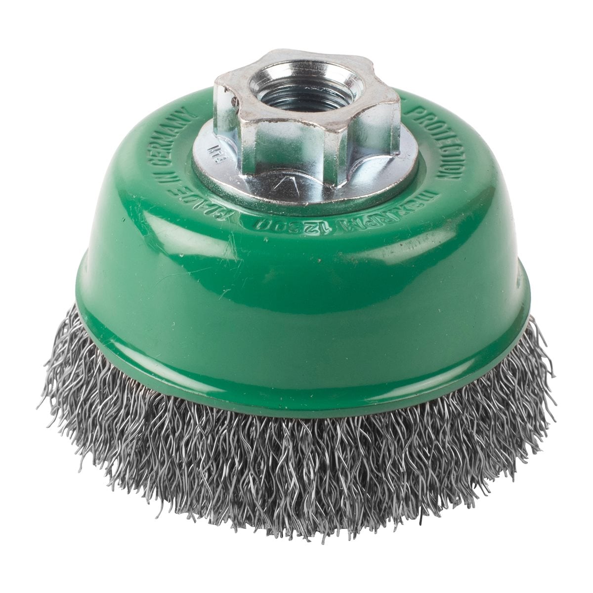 Cepillo Alambre de copa ondulado M14 65 acero INOX. 0,35mm Milwaukee