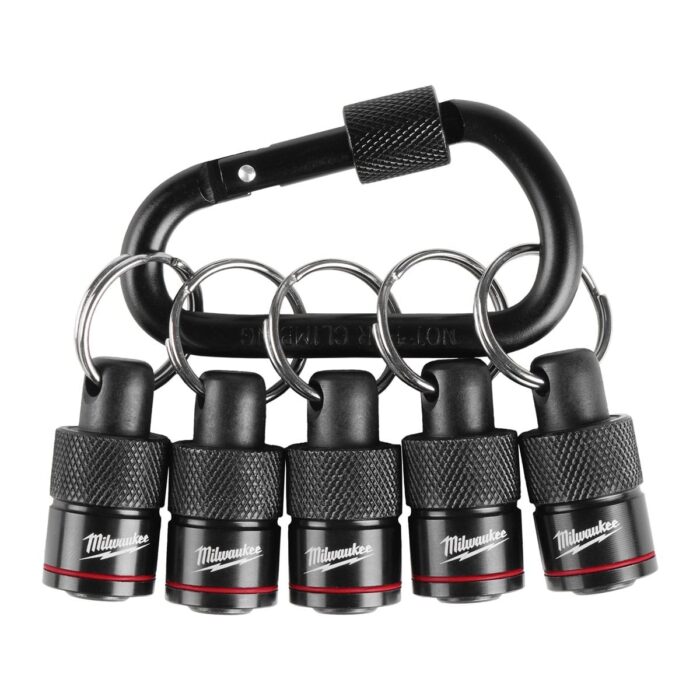 Mosquetón XL Shockwave™ con 5 slots Hex.1/4" (pedir 20 unidades para expositor) Milwaukee