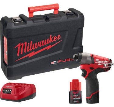 Atornillador compacto impacto 12V 2Ah M12 cid Milwaukee