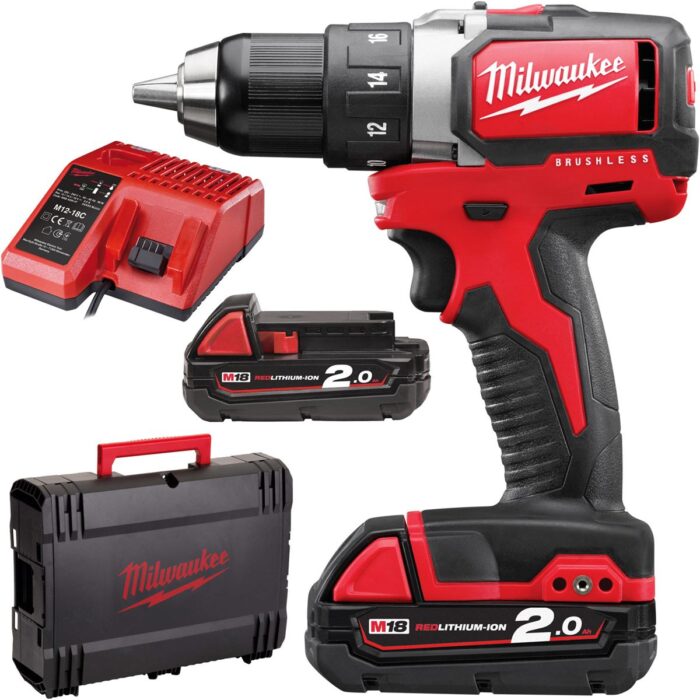 Atornillador compacto brushless 18V M18 BLDD Milwaukee