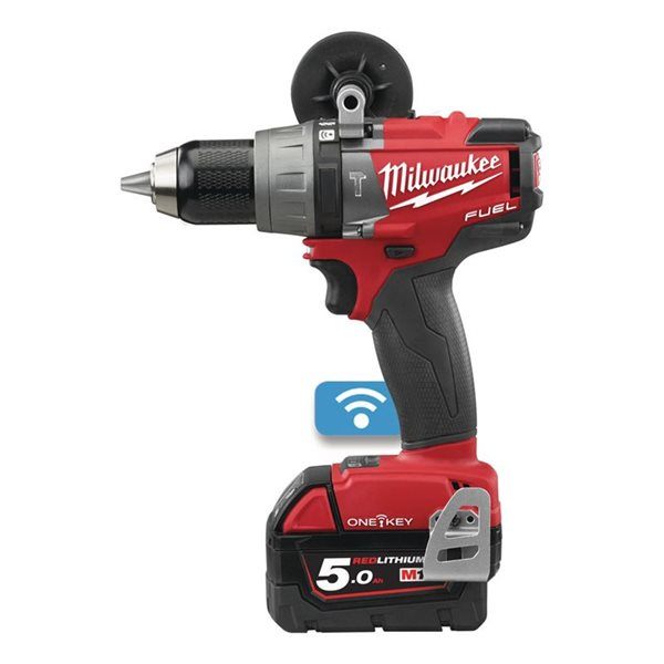 Taladro one-key fuel percutor 18V Milwaukee
