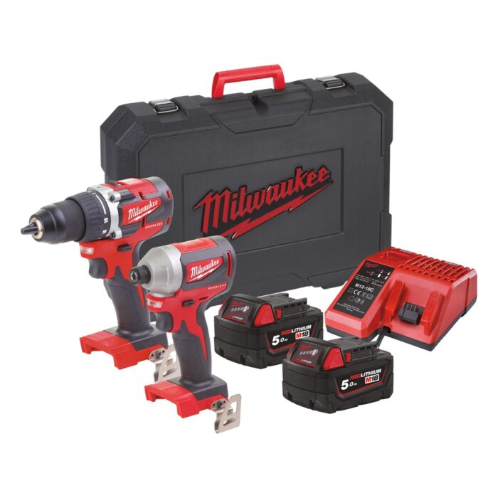 Kit M18 cbldd+cblid (taladro+atornillador) Milwaukee