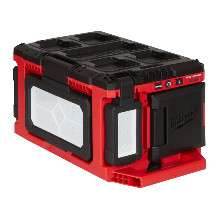 Luz de área/cargador LED M18™ TRUEVIEW™ PACKOUT™ M18POALC-0 Milwaukee