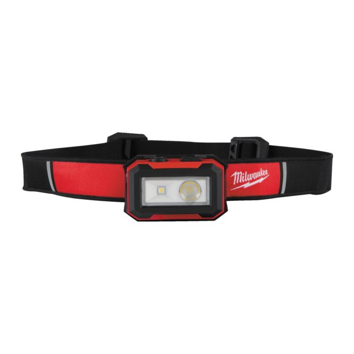Linterna frontal a batería interna recargable USB IR HL450 Milwaukee