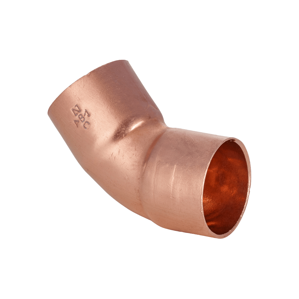 CURVA 45 Cobre 1-3/8" para CO2 Danfoss