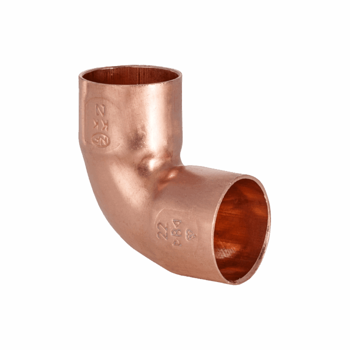 Codo 90 de 2-5/8" h-h