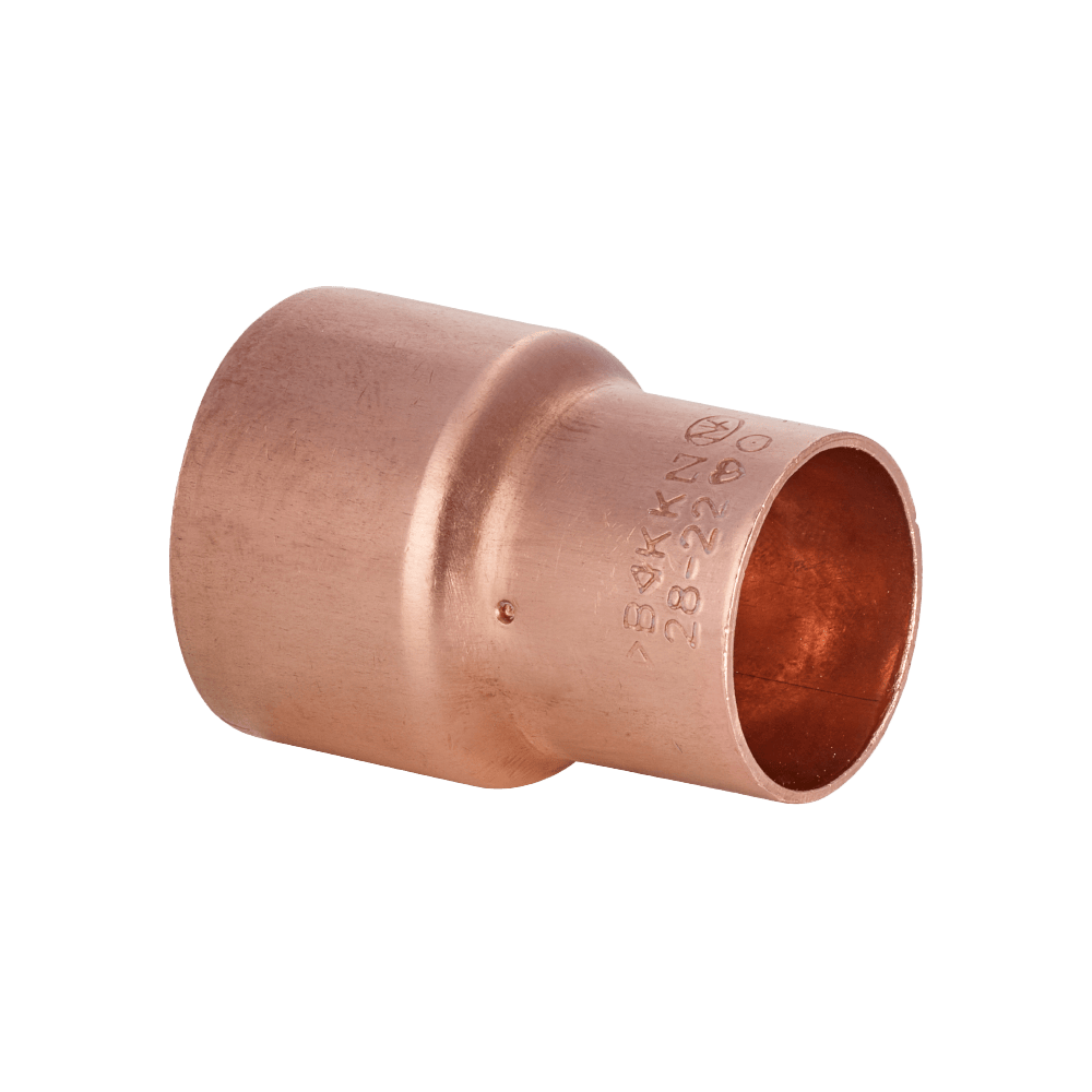 Unión red. cobre HXH 5/8" x 3/8"