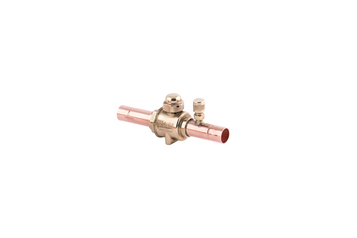 Válvula bola c/obus 5/8"SOLDAR Castel