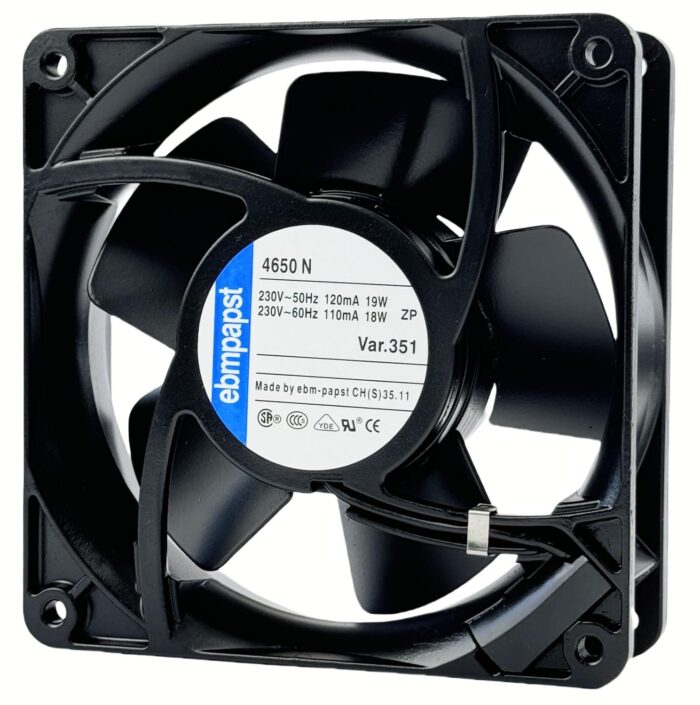 Ventilador compacto AC de 120X120X38mm