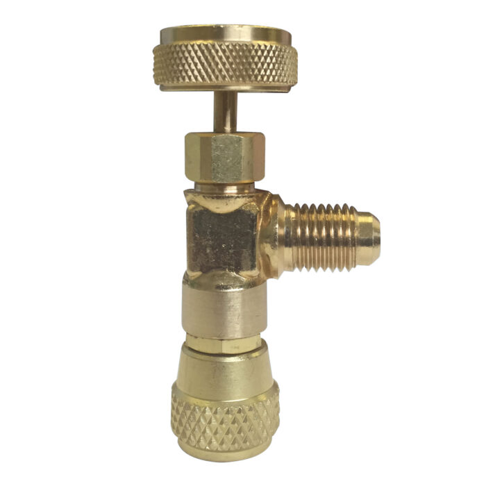 Válvula de control 1/4" h SAE x 1/4" m SAE