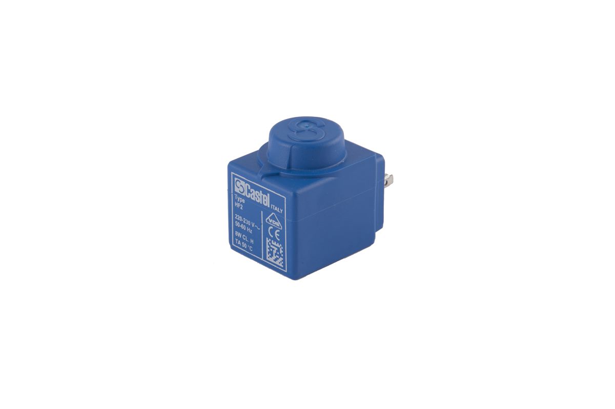 Bobina solenoide 24V 50/60 hz HF2 Castel