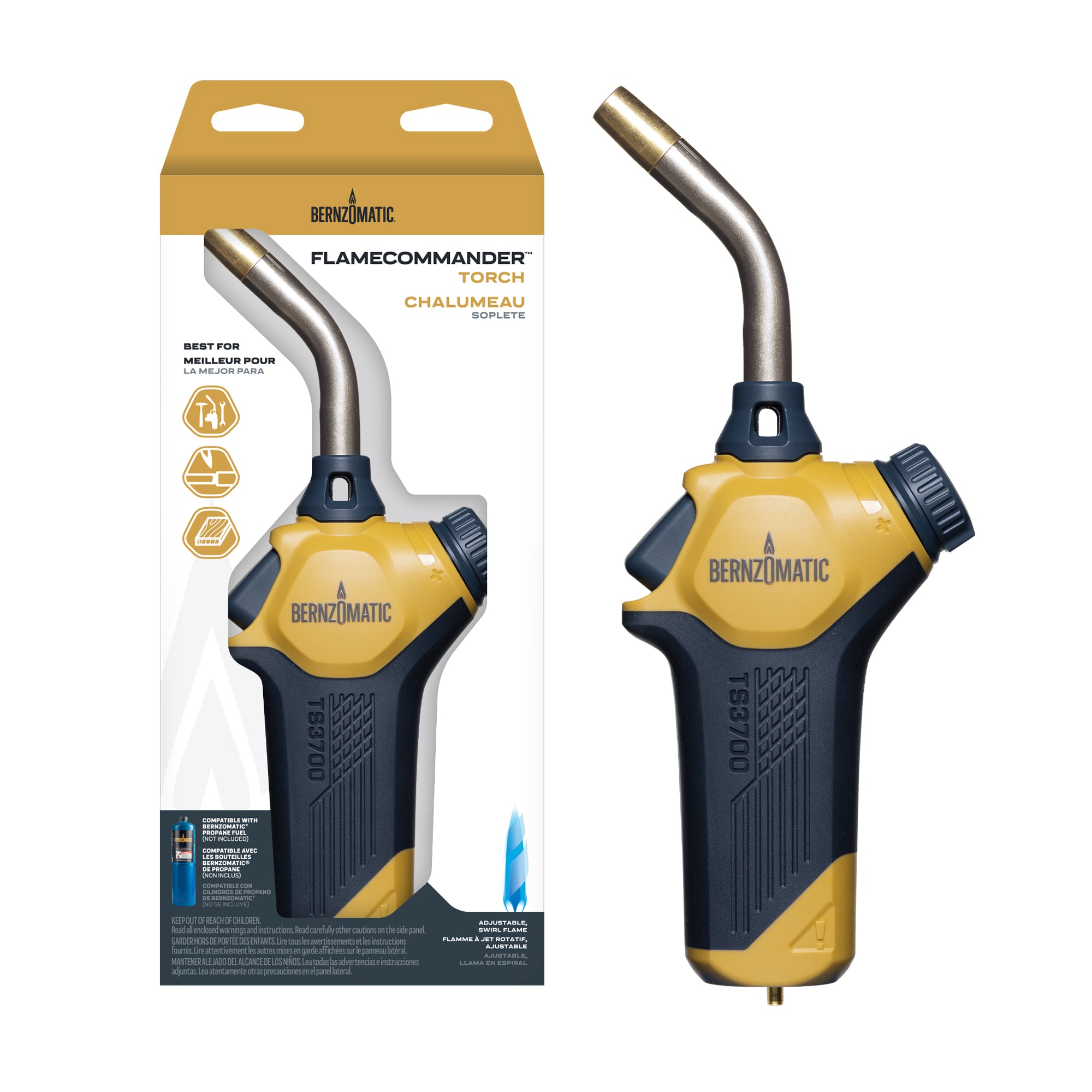 Soplete Bernzomatic FlameCommander TS3700T - Imagen 2